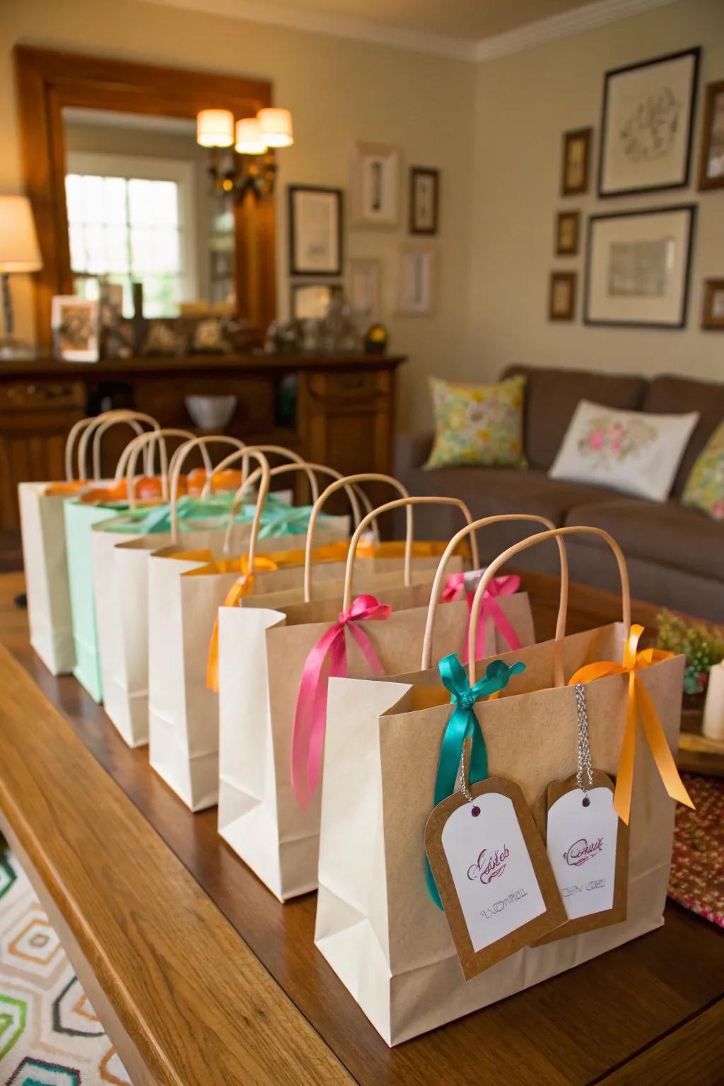 Elegant kraft carriers with bespoke features.