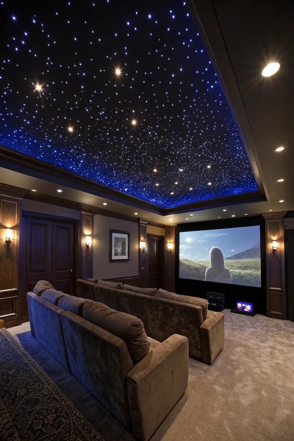 Turn your ceiling into a mesmerizing starry night.