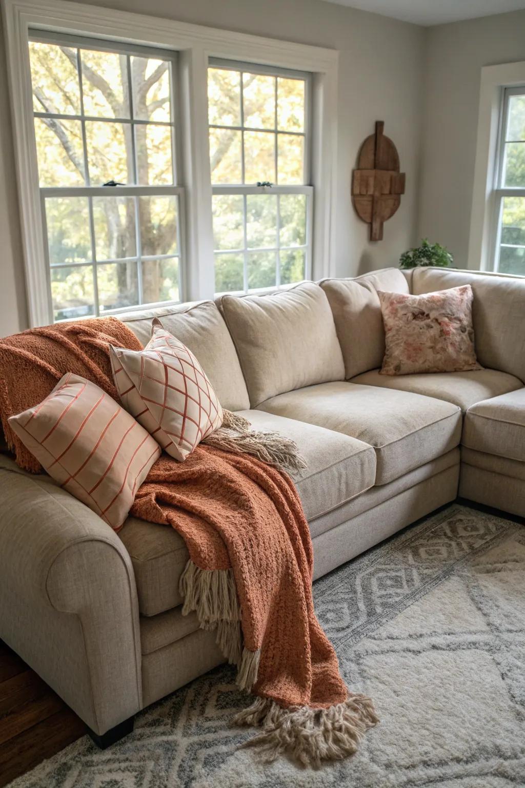 A living room with a welcoming seating arrangement perfect for relaxation and socializing.