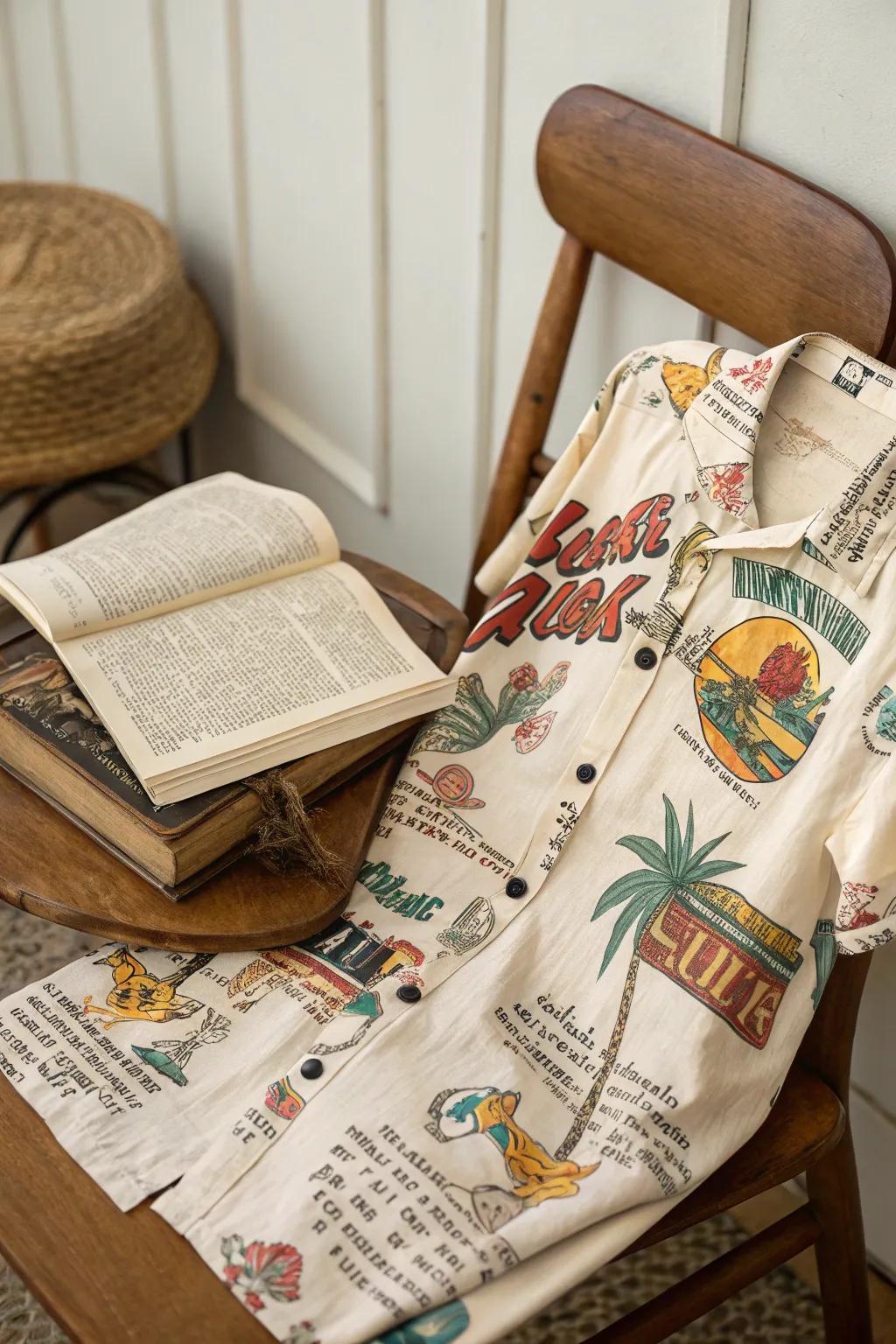 Vintage-inspired shirts bring nostalgic vibes to your autumn fashion.