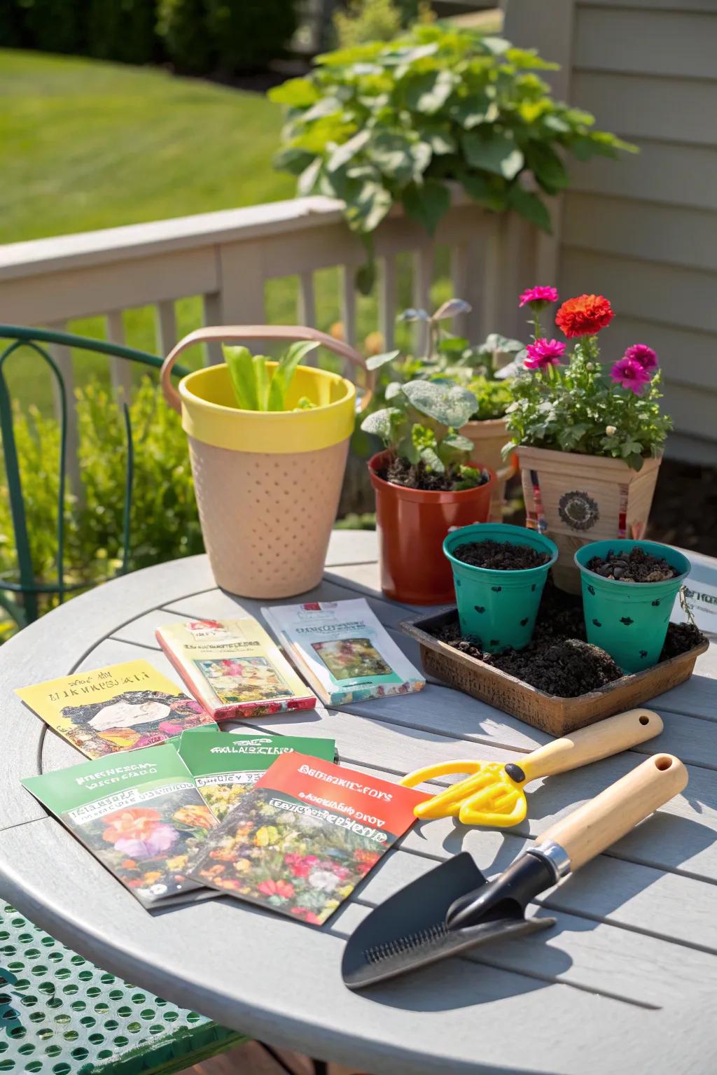 Grow her passion for gardening with a personalized kit.