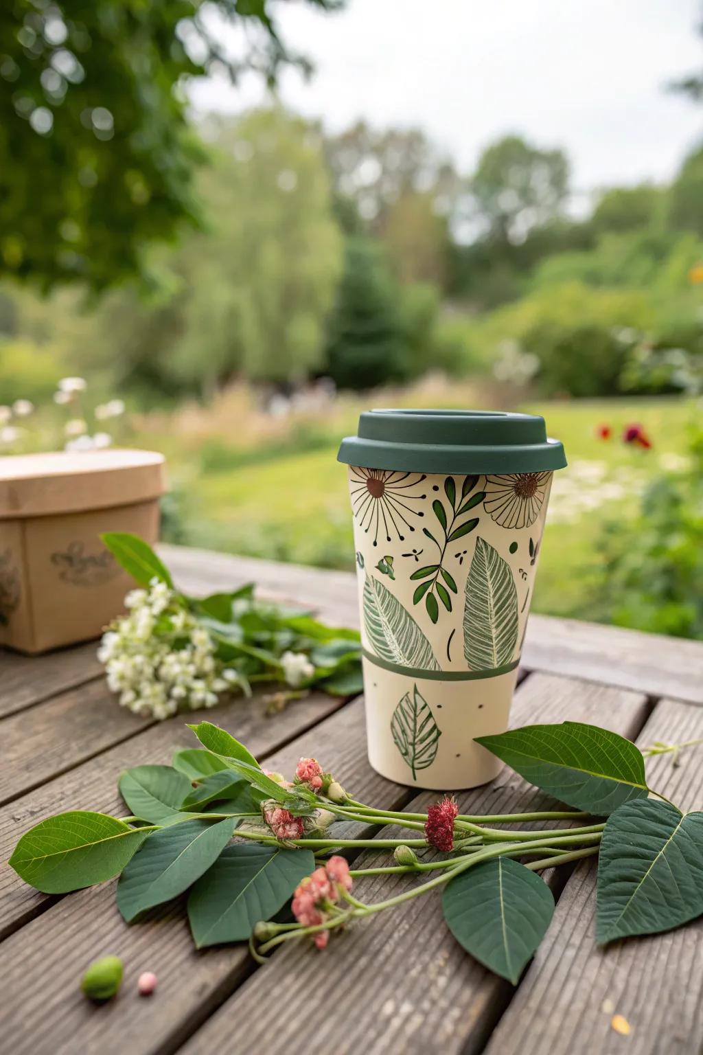 Enjoy your coffee responsibly with eco-friendly cups that make a statement.