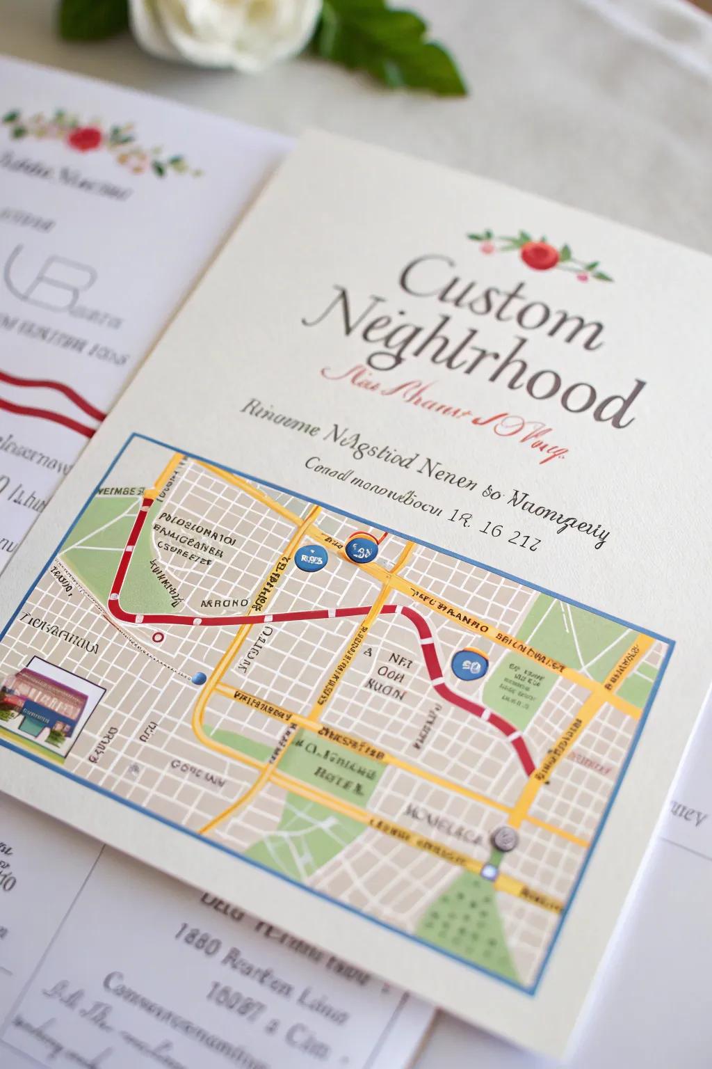 Custom maps ensure your guests find your home effortlessly.