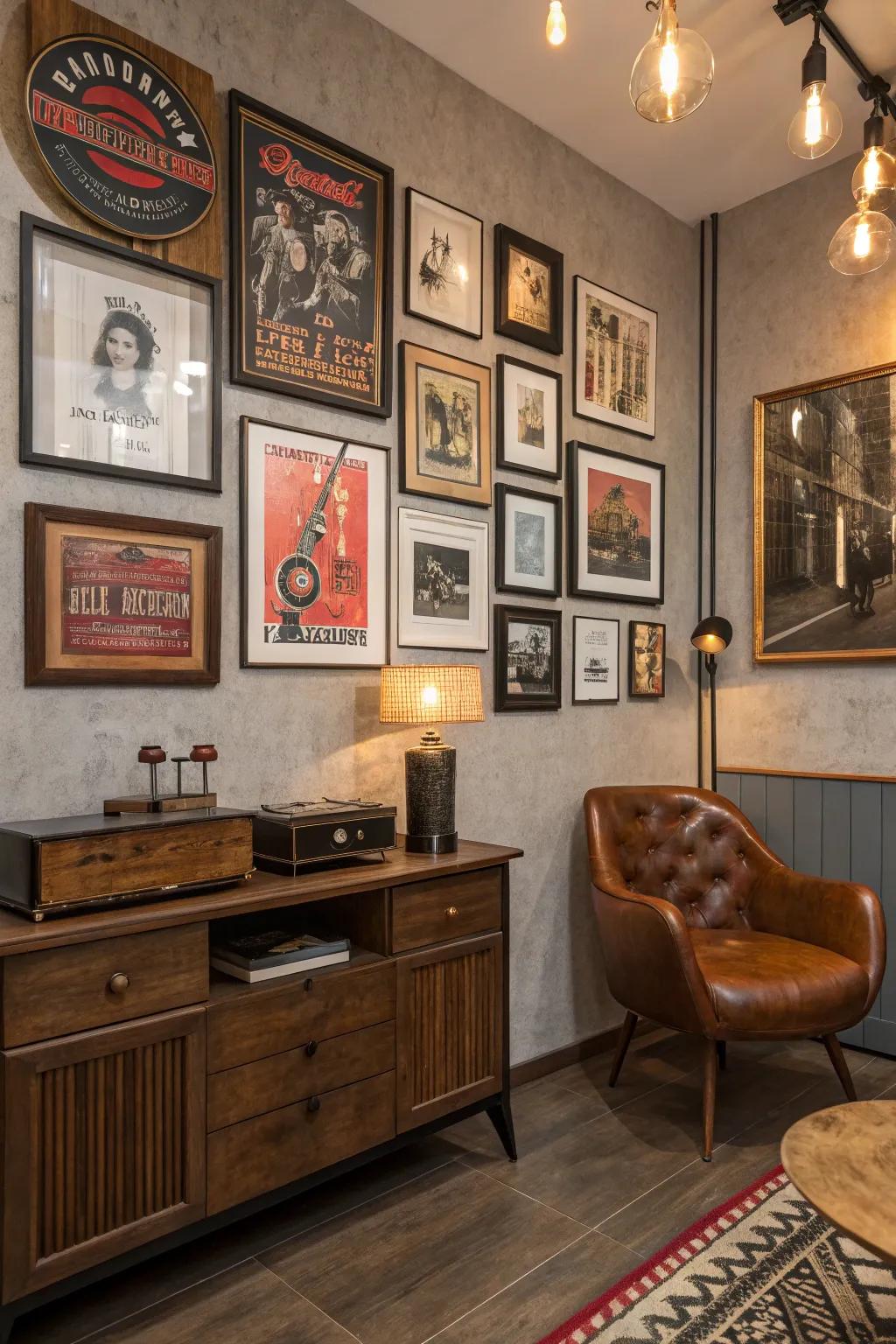 Vintage items inject charm and history into your decor.
