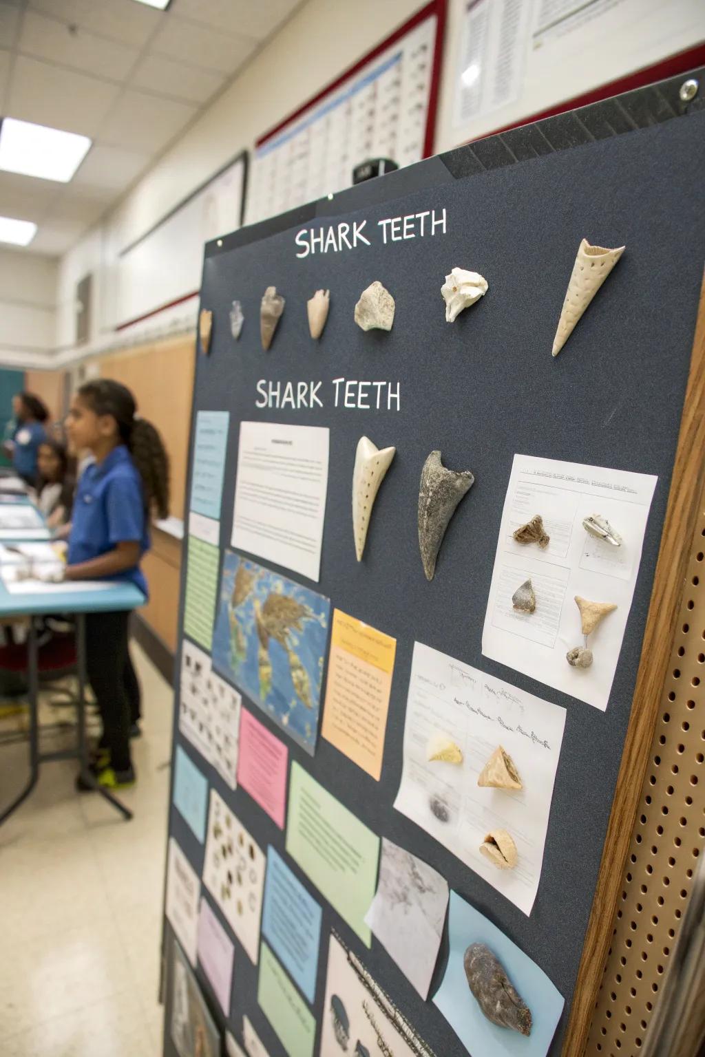 Explore the diverse and fascinating world of shark teeth.