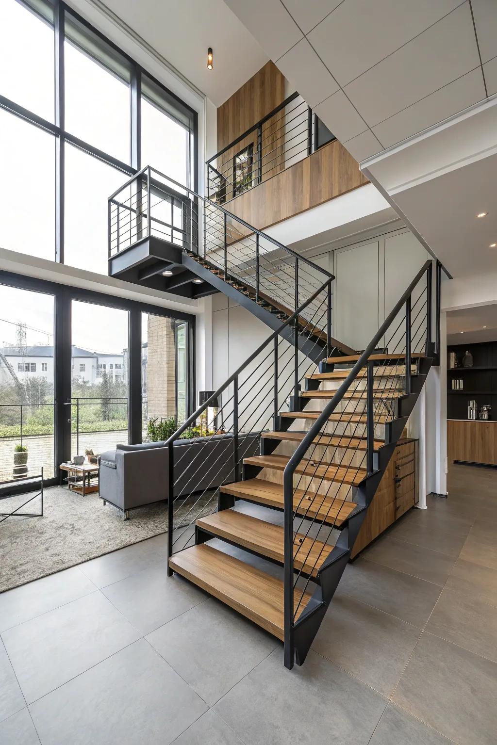 Configurable staircases offer customizable design resolutions for any space.