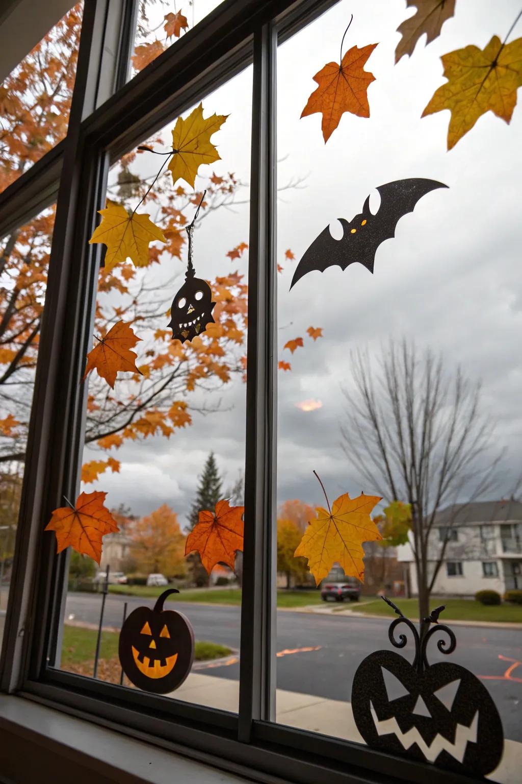 Window clings bring a festive touch to your home