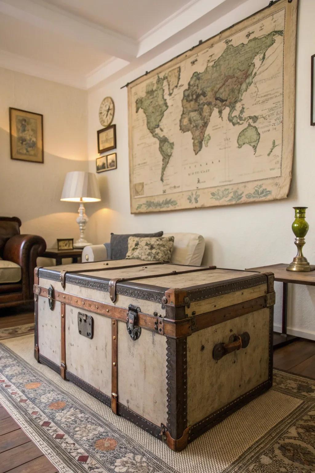 Vintage treasures impart character and individuality.