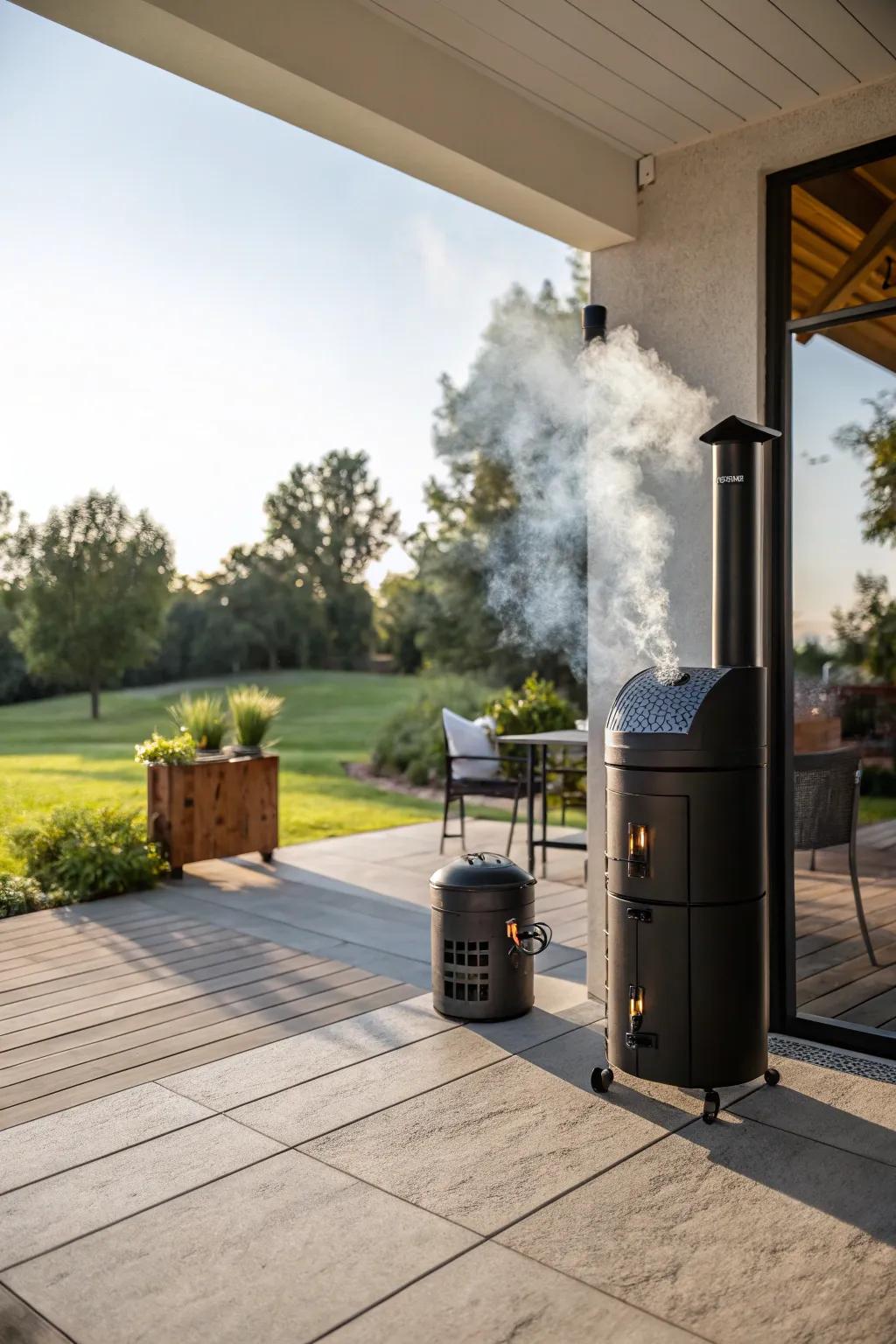Achieve flawless smoked dishes effortlessly using a pellet smoker.