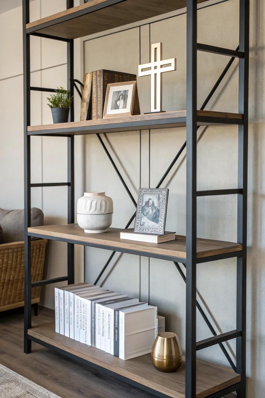 Subtle belief icons provide a contemporary and important design aspect.
