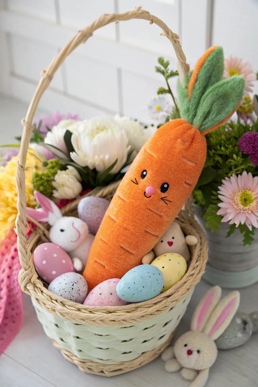 Carrot rattles that bring smiles and sensory delight to the season.