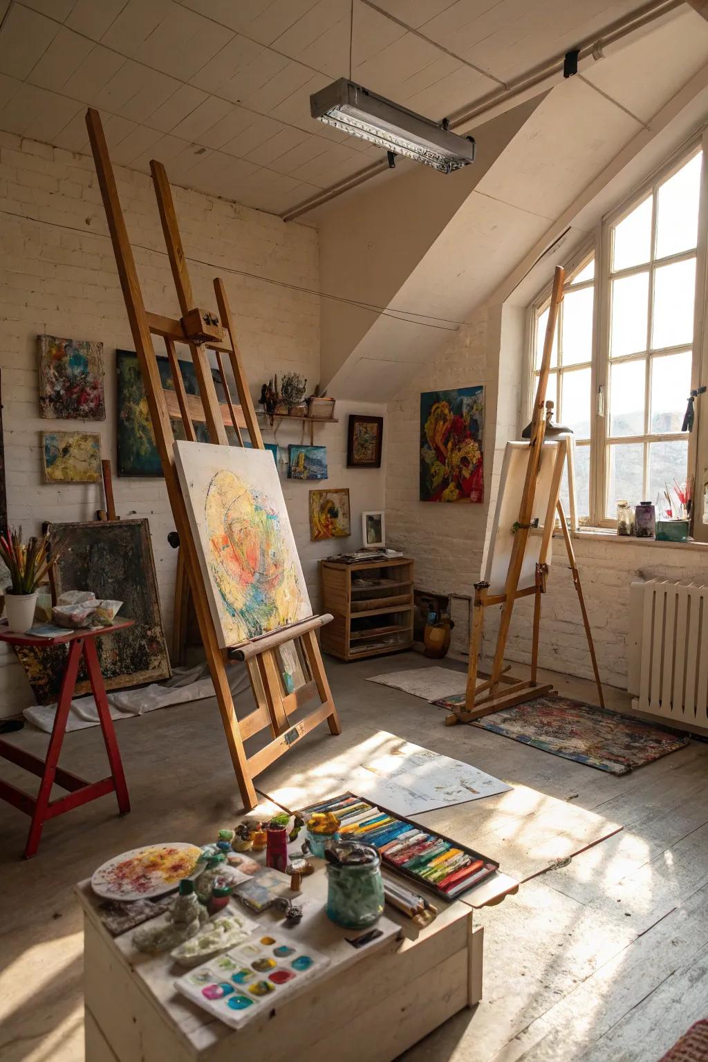 A creative studio that inspires artistic expression.