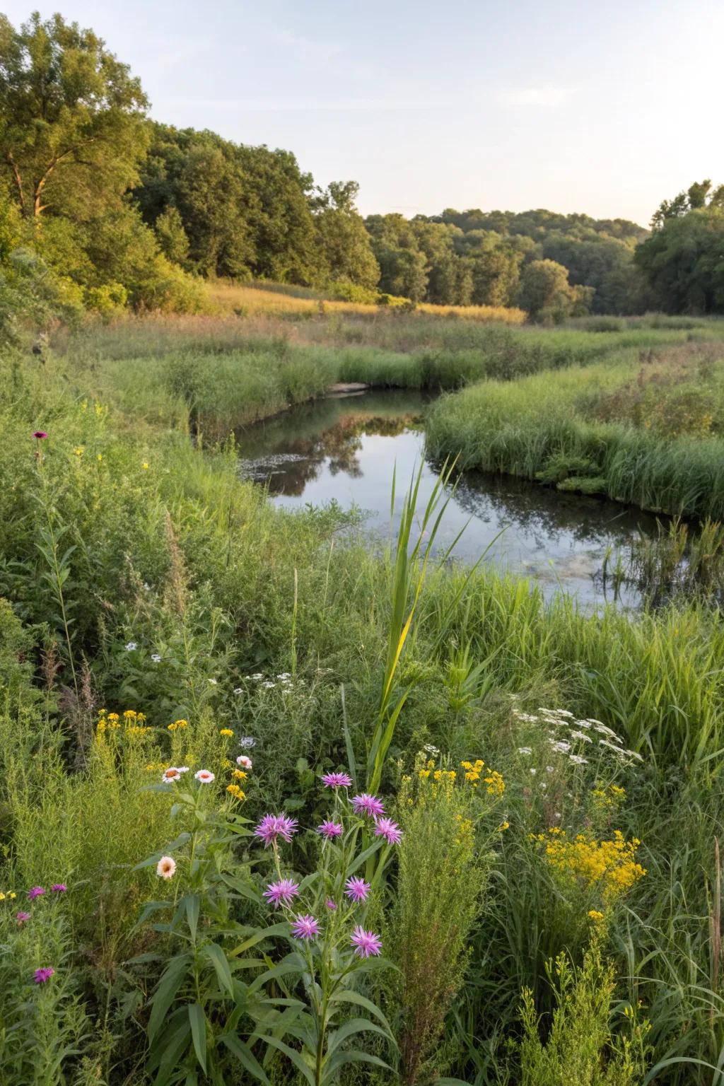 A wildlife environment encourages nature to prosper in your backyard.