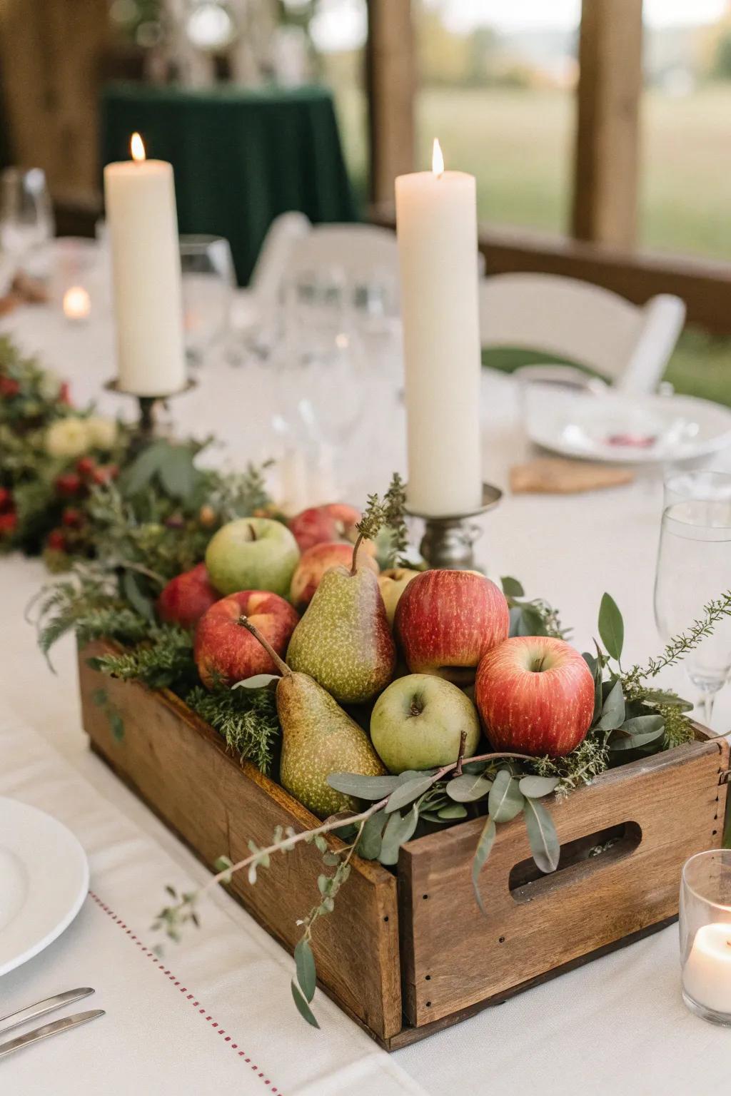 Seasonal fruits injecting vibrancy and whimsy