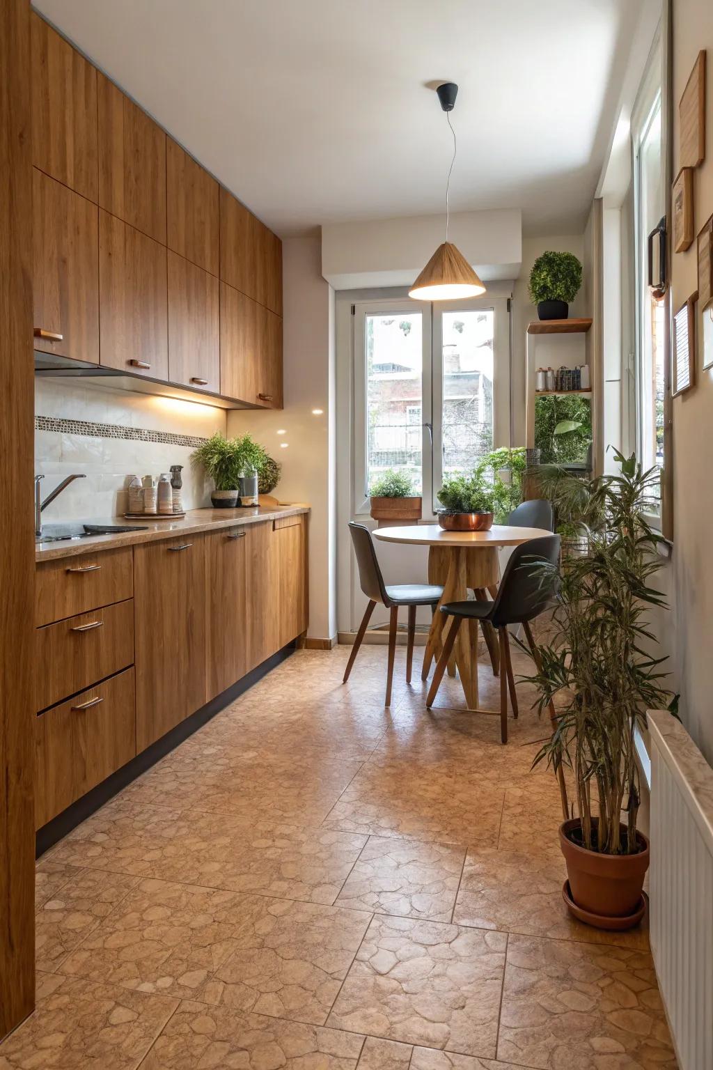 Eco-friendly floors join style and sustainability.