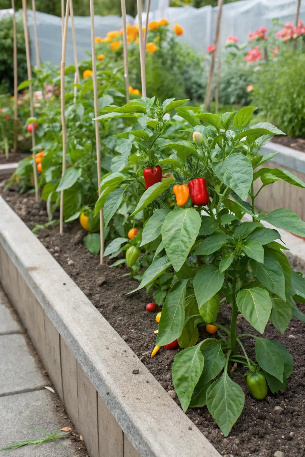 Dwarf varieties offer full harvests in compact spaces.