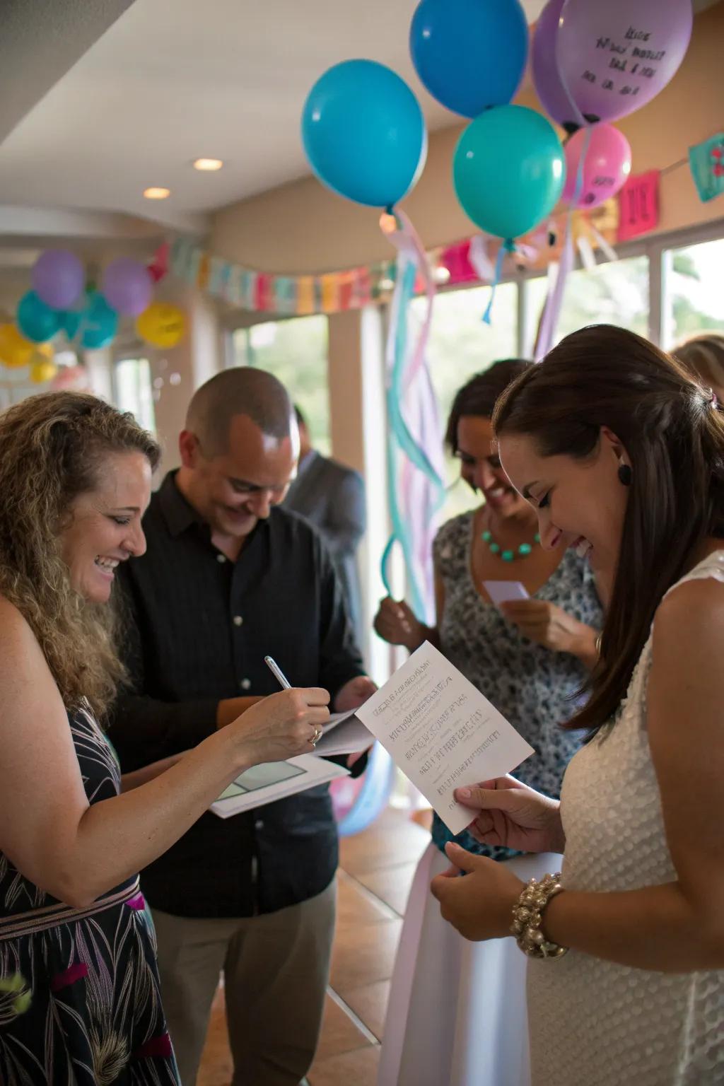 A time capsule creates a lasting memory of your child's first birthday.