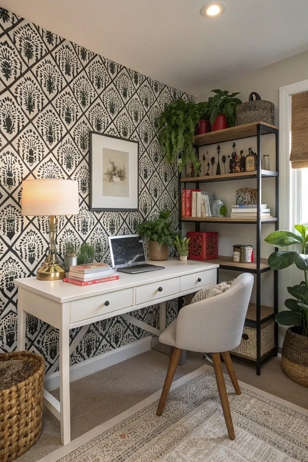 Eclectic patterns bring creativity and inspiration to your space.