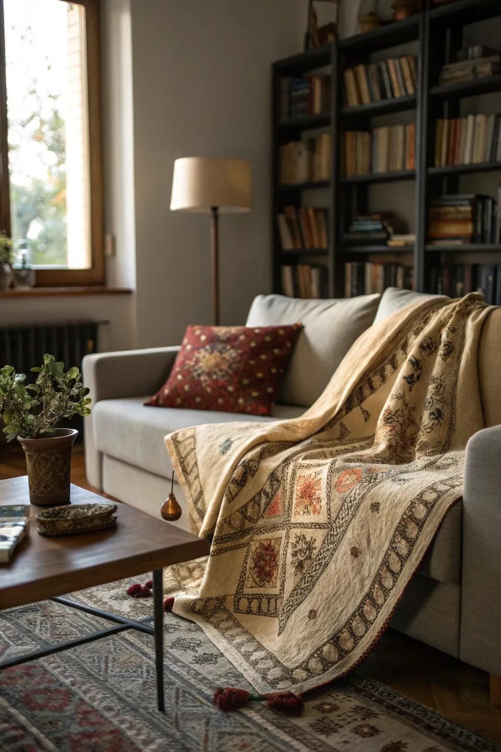 Leveling textiles boosts texture and comfort.