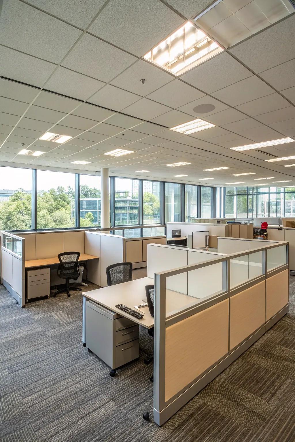 Plan for future growth with adaptable office layouts.