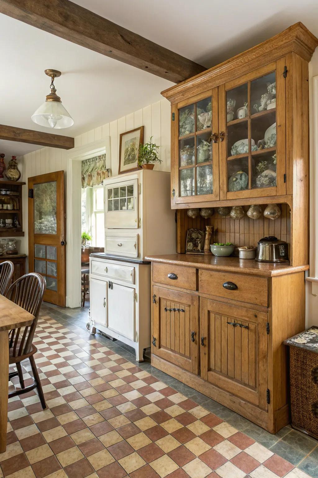 Furniture components inject authenticity and allure to the culinary space.