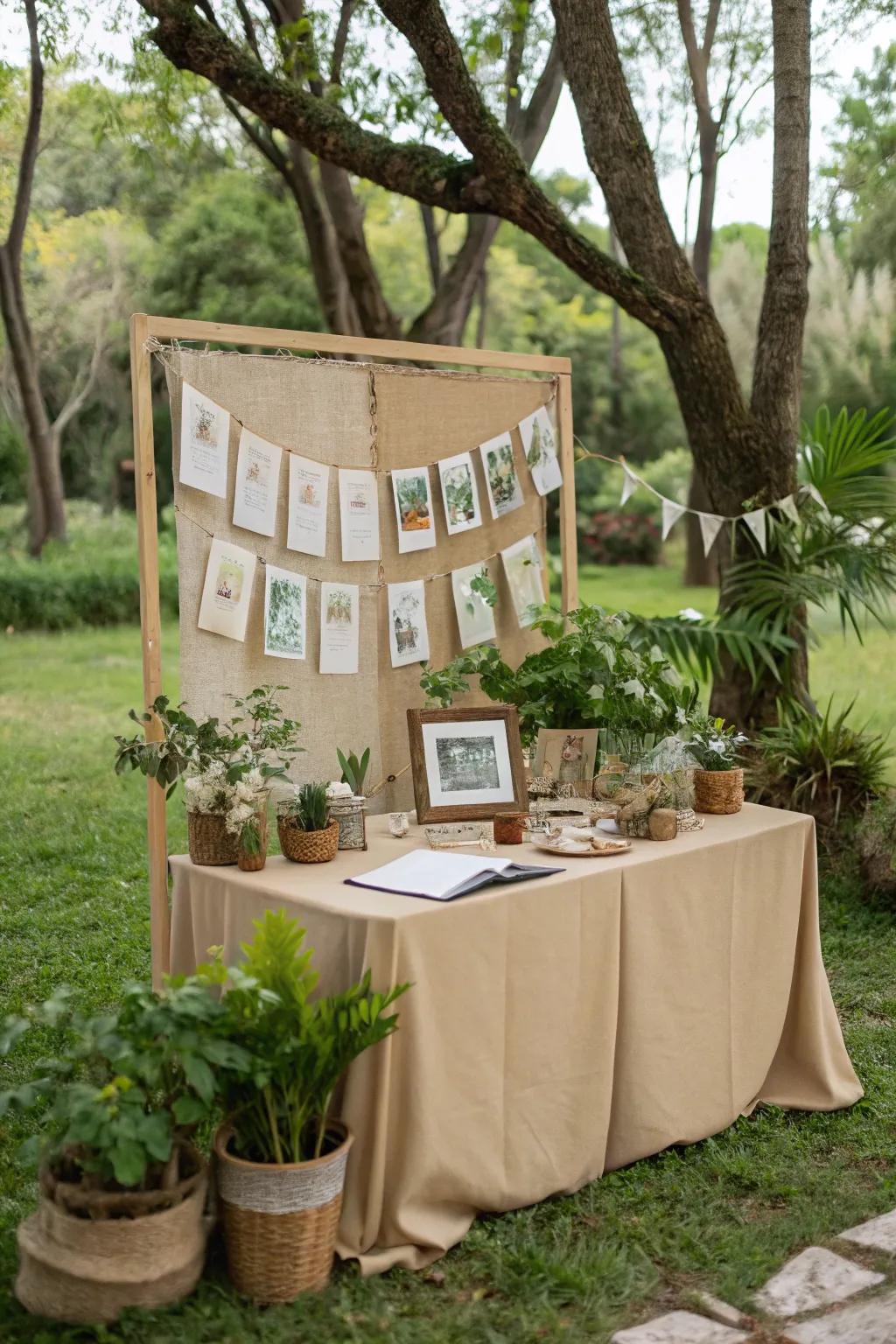 Eco constituents render your image kiosk fashionable and enduring.