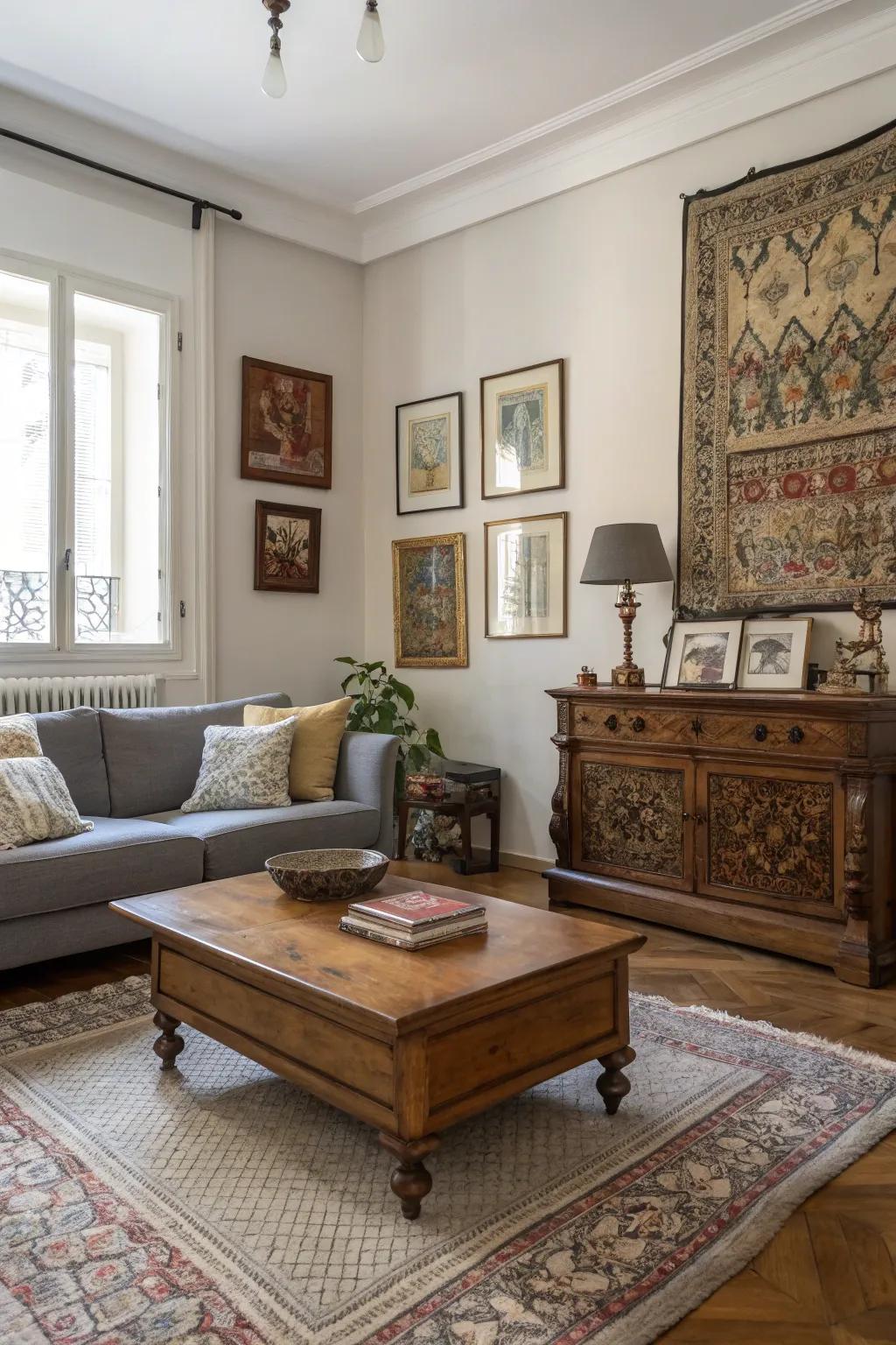 Vintage details add timeless character to your space.