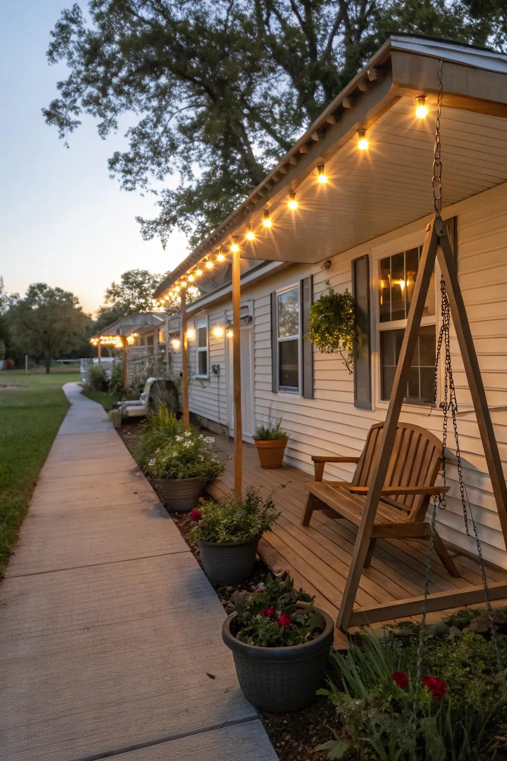 Solar features present useful and green lighting.