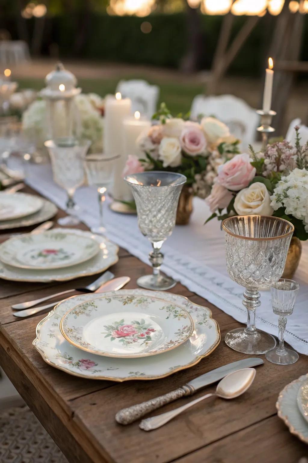 Vintage charm appends ageless enticement to your ornamentation.