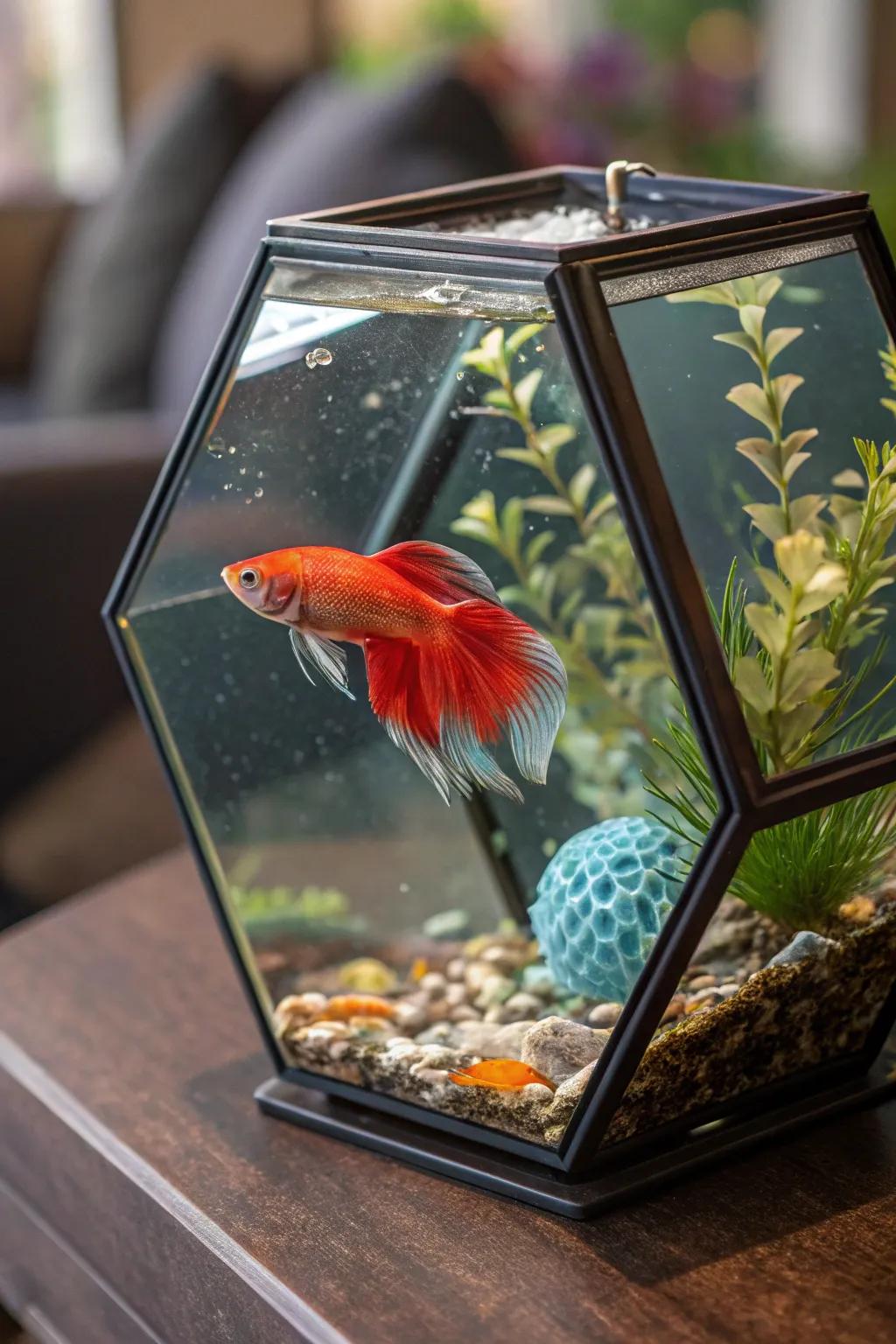 Highlight your tank with a stunning centerpiece fish.