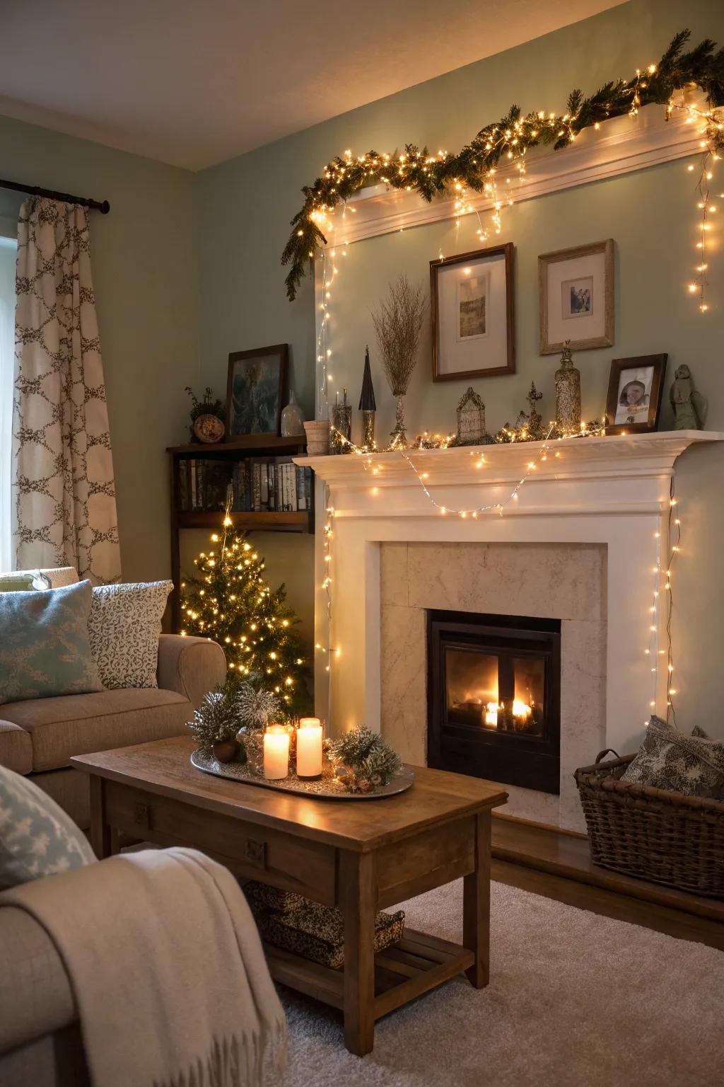 Fairy bulbs inject enchantment into winter design