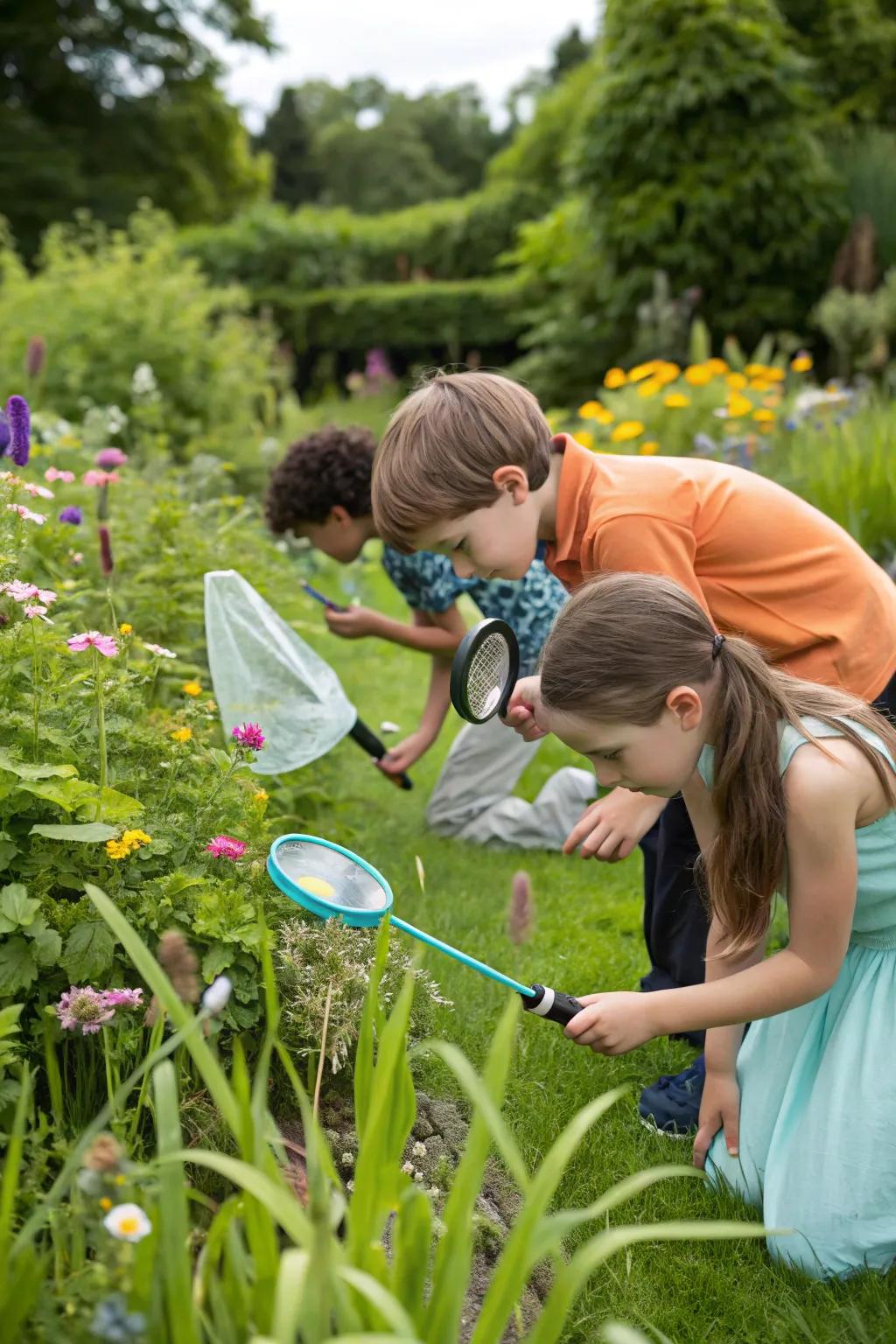 A nature exploration zone for curious young minds