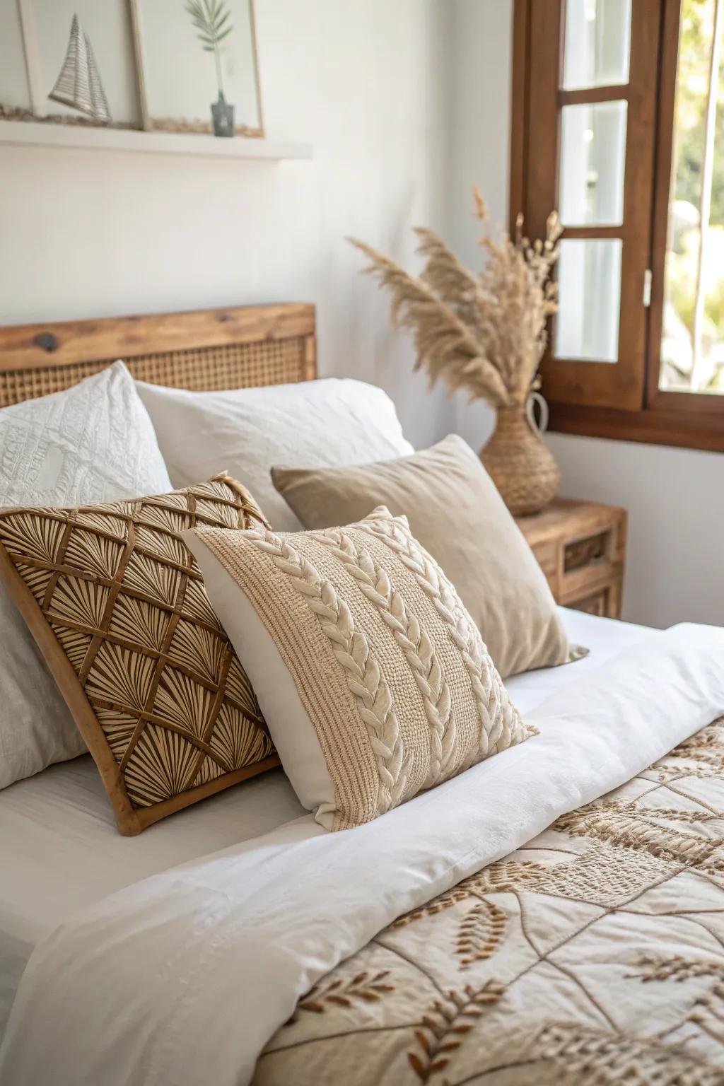 Sustainable pillows for a beautiful and conscious choice.