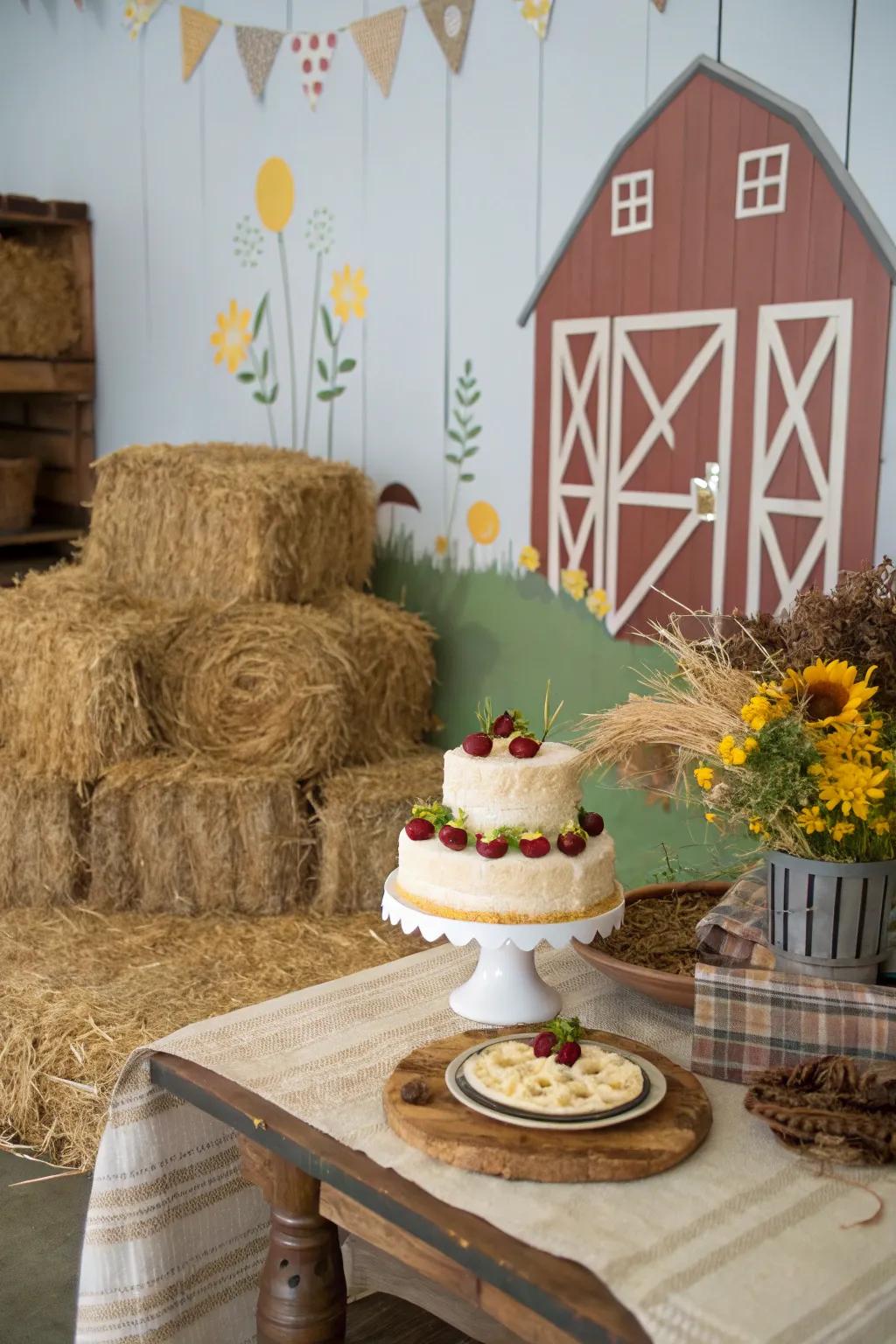 Farmyard fun brings the charm of the countryside to your photos.