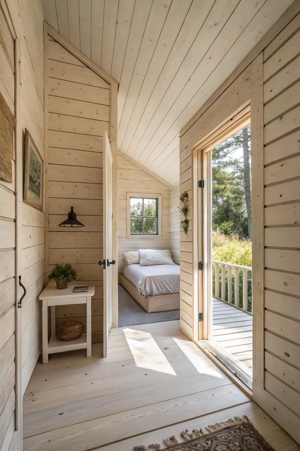 Brighter planks can render more compact personal spaces feeling more expansive and breezy.
