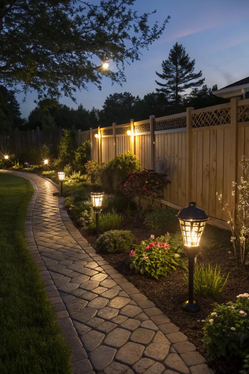 Illumination that introduces a magical nighttime luminescence.