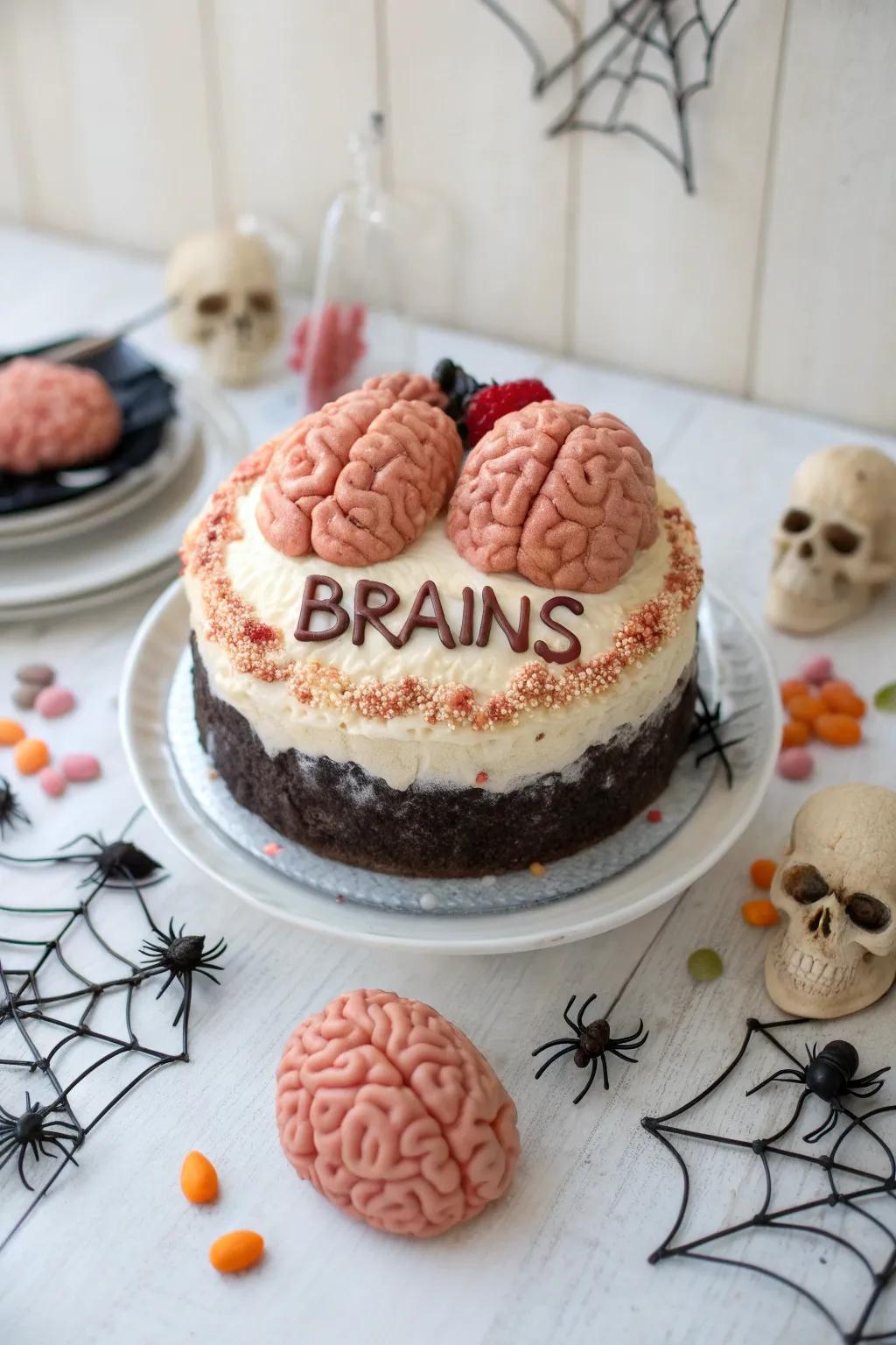 Laugh off blanking moments with this cheeky 50th birthday cake!
