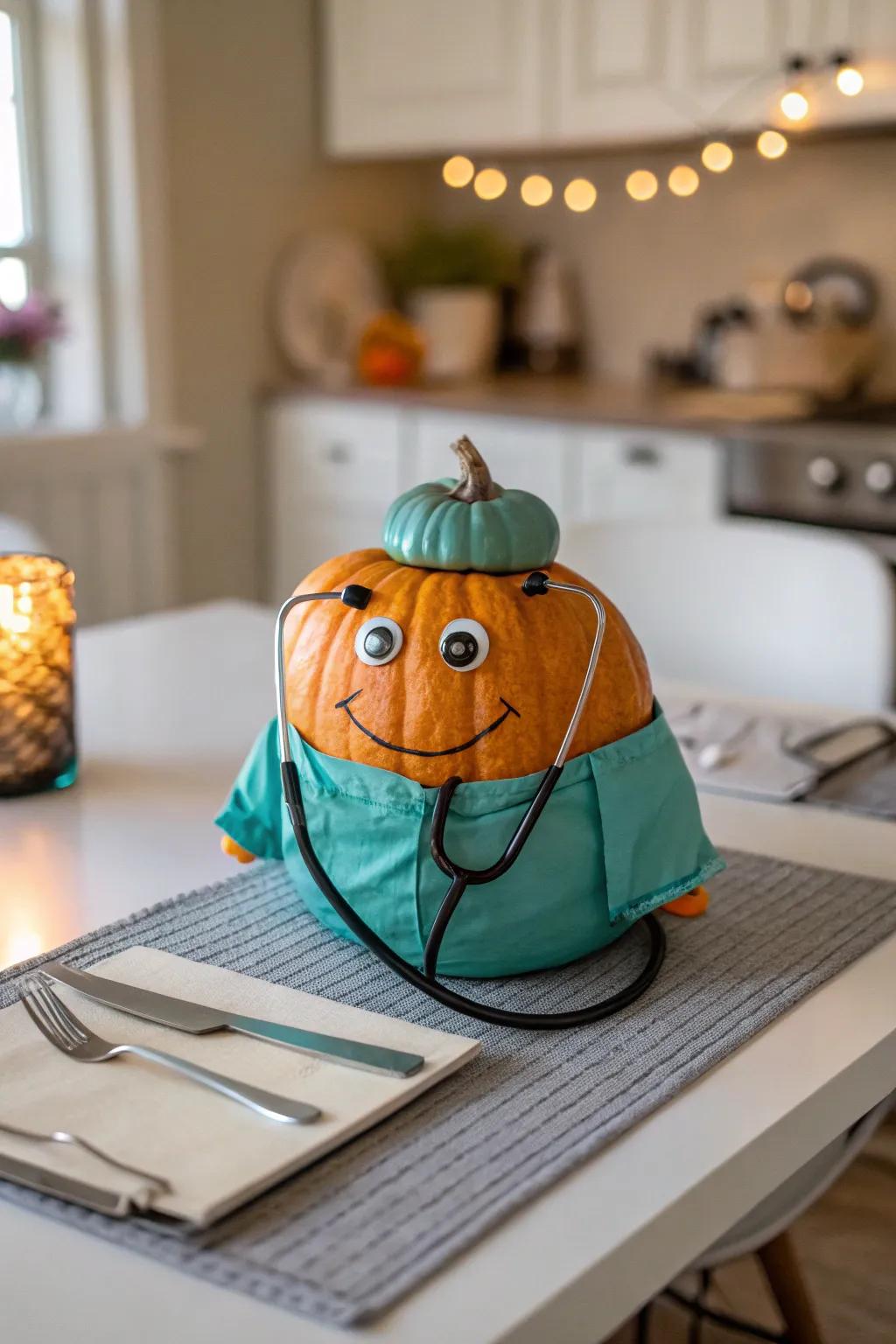 Gourd in medicinal textiles for a quirky decor