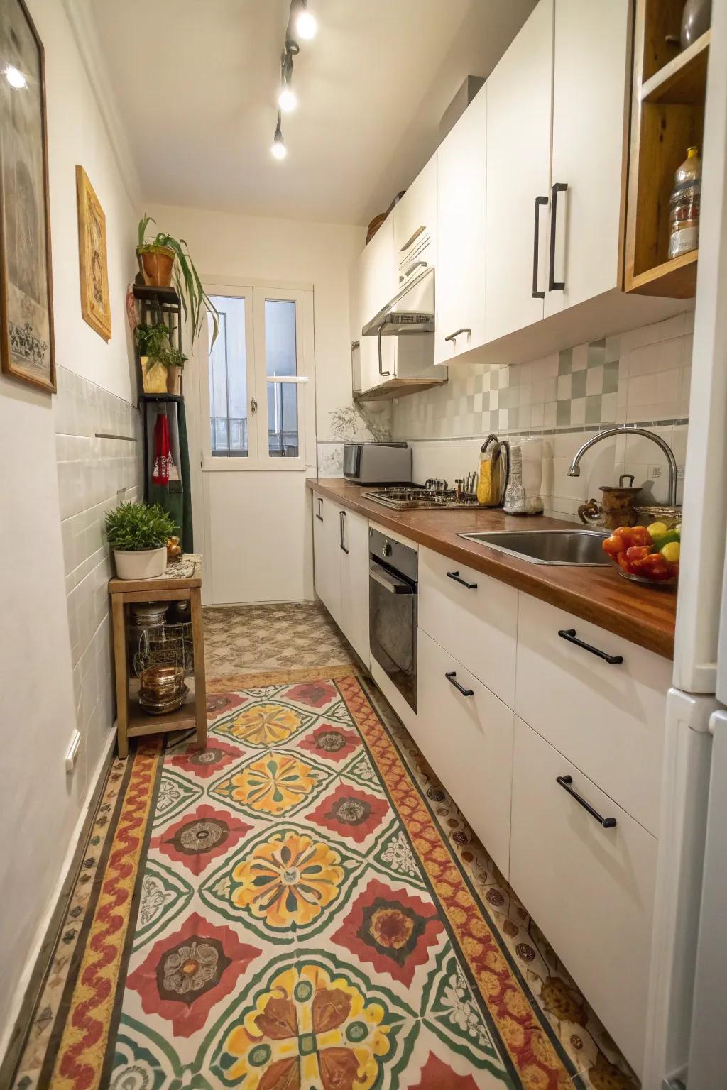 Feature floors become the focal point of design.