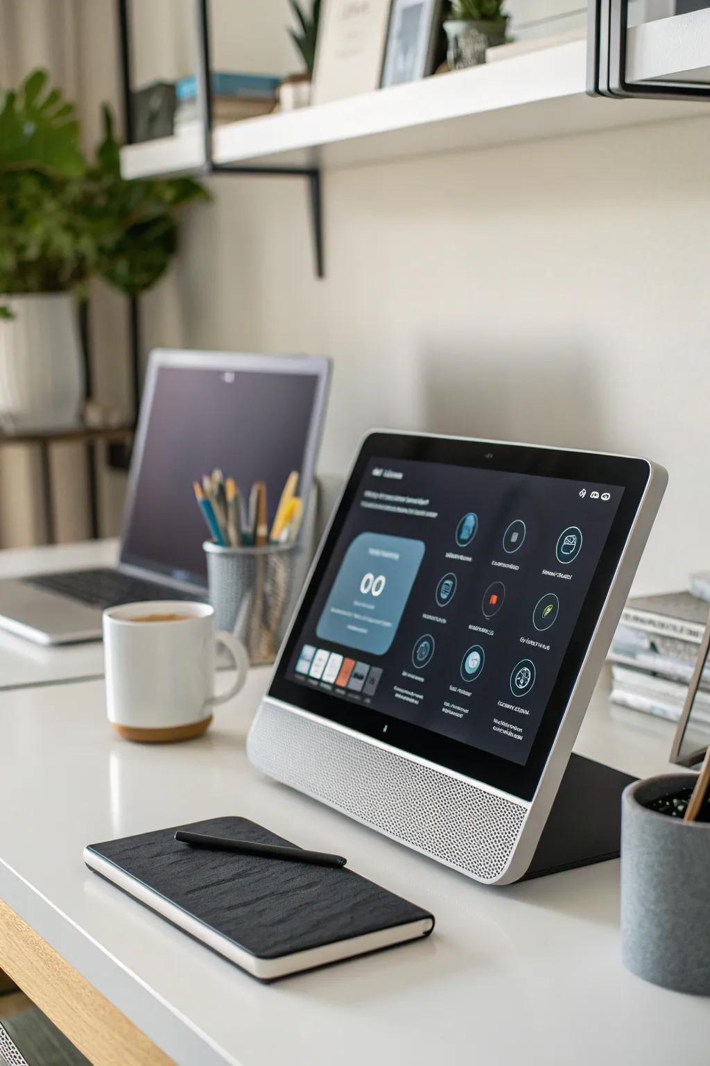 A smart home hub serves as the command center for a connected home, bringing convenience and control to your fingertips.