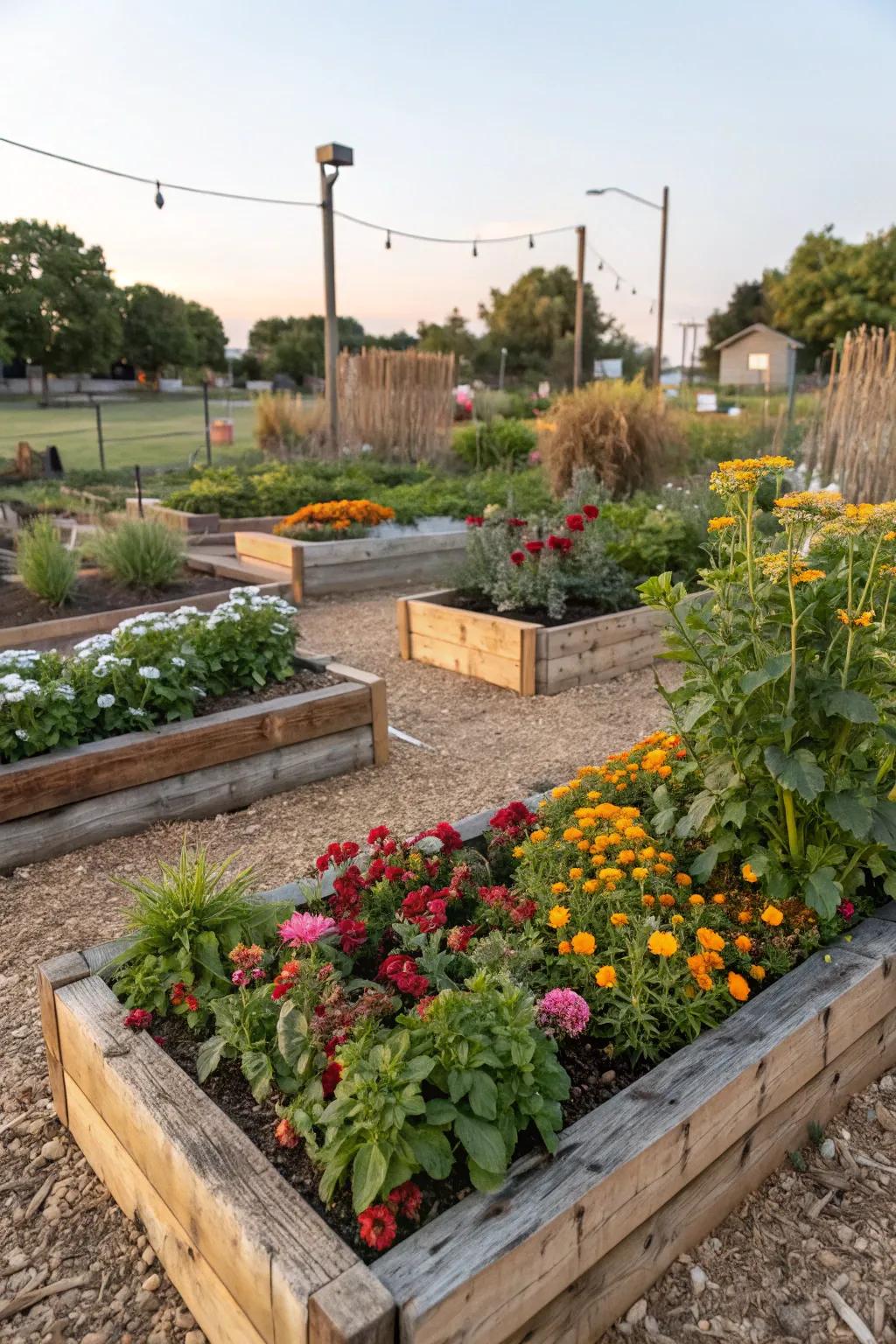 Eco-friendly practices create a sustainable and beautiful garden.