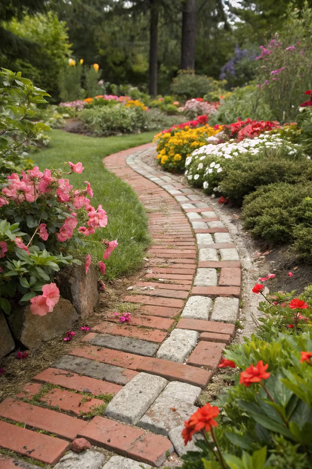 Reclaimed material routes are eco-conscious and unique.