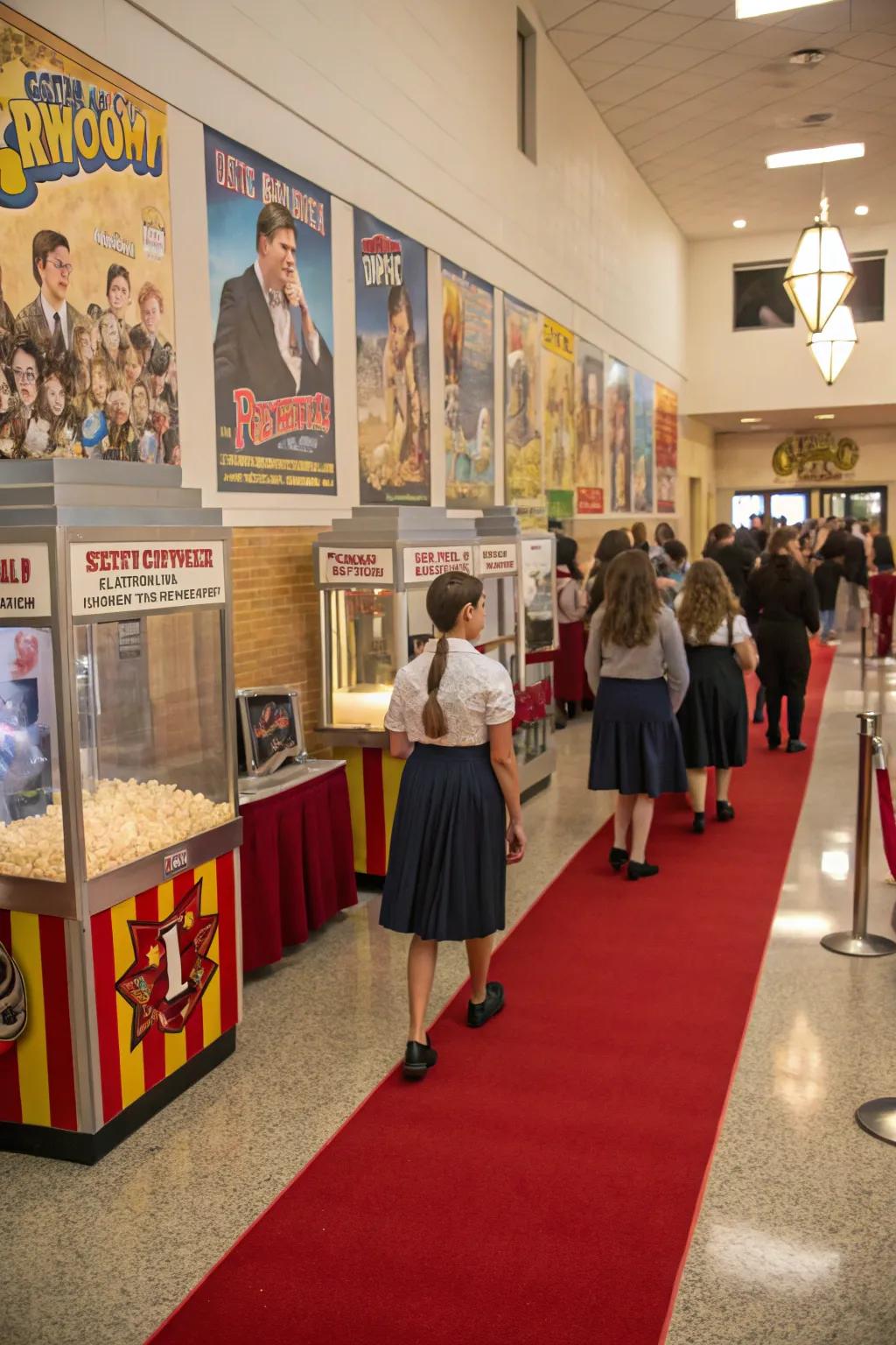 The ultimate attendance perk: movies paired with popcorn.