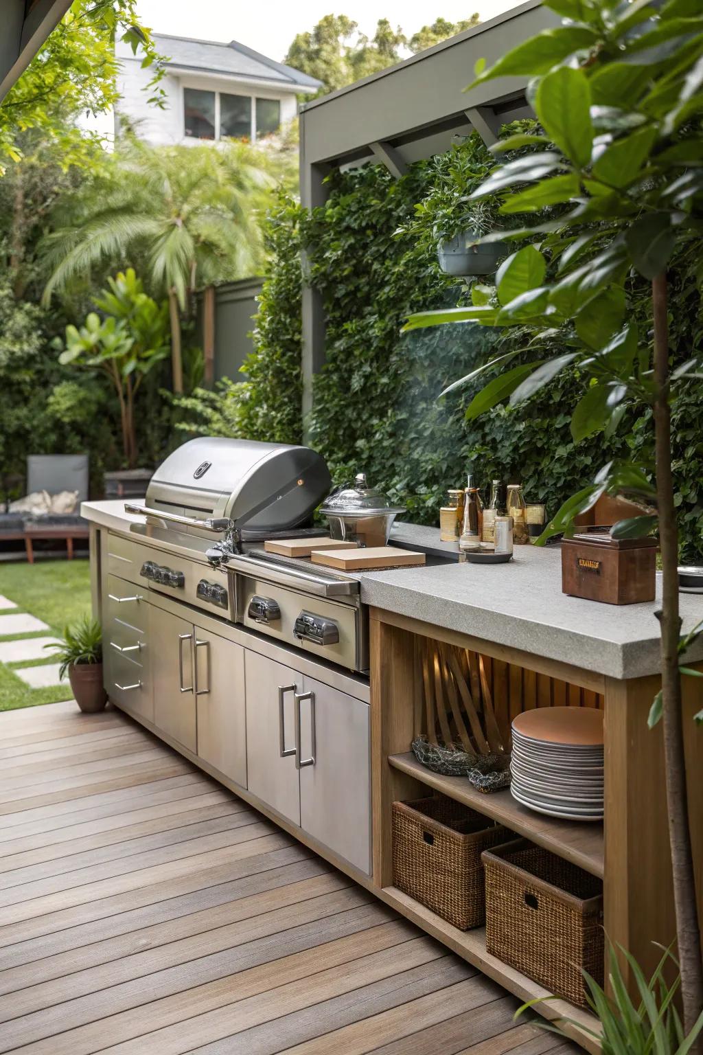 Become a grilling expert with a space crafted for supreme ease.