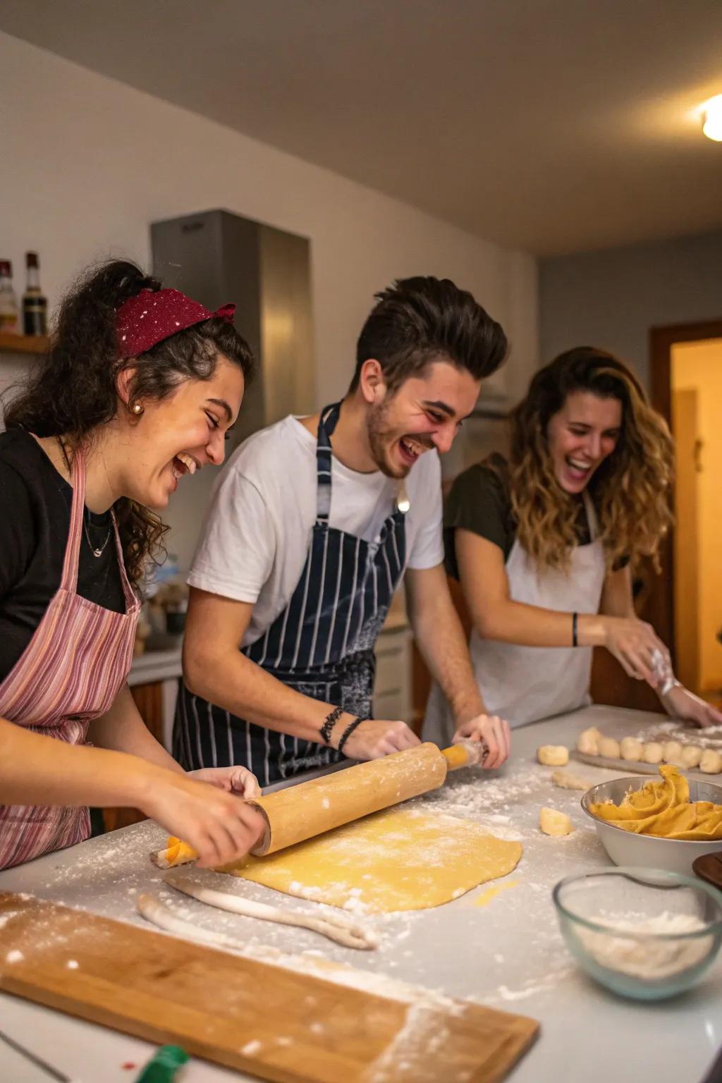 Get your hands floury with homemade pasta fun.