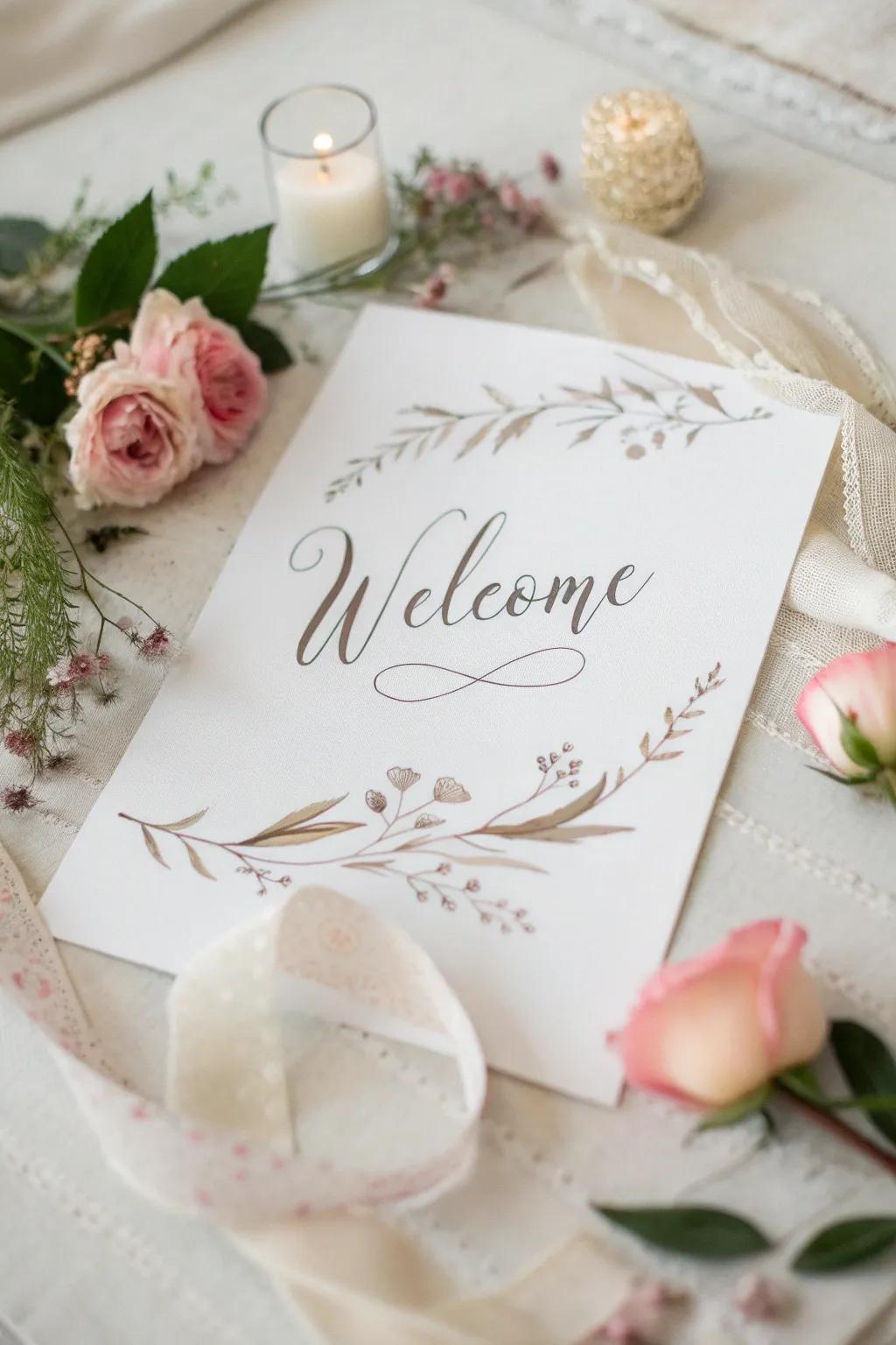 Handwritten fonts add a personal touch to your invites.