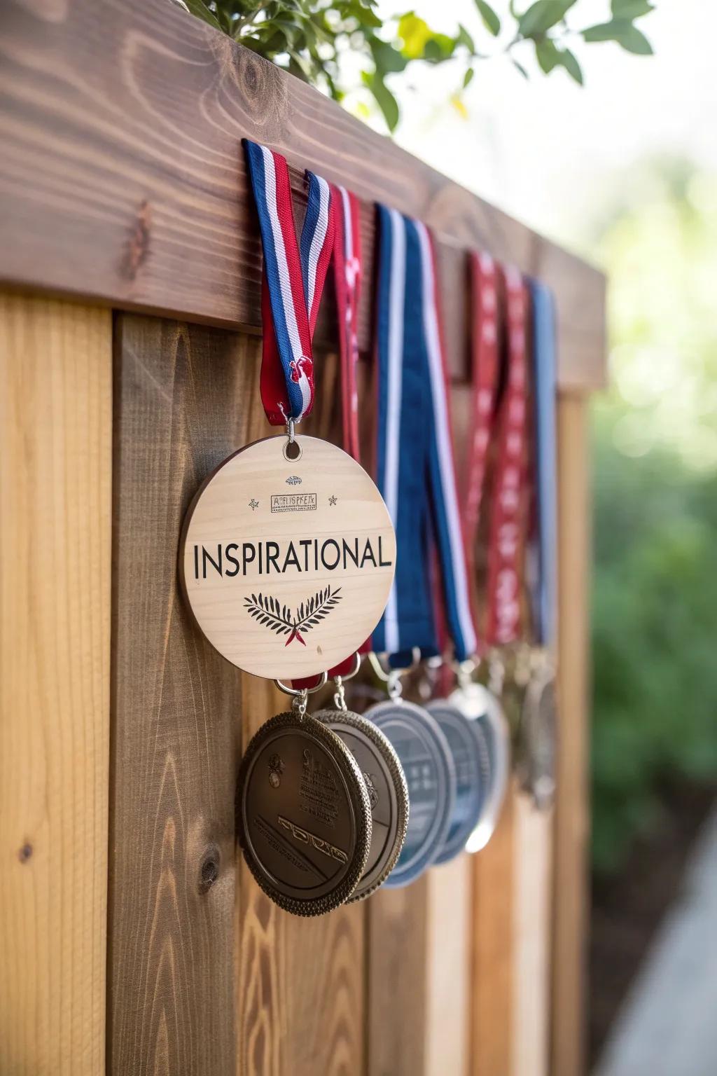 A personalized display that adds warmth and motivation to your home.