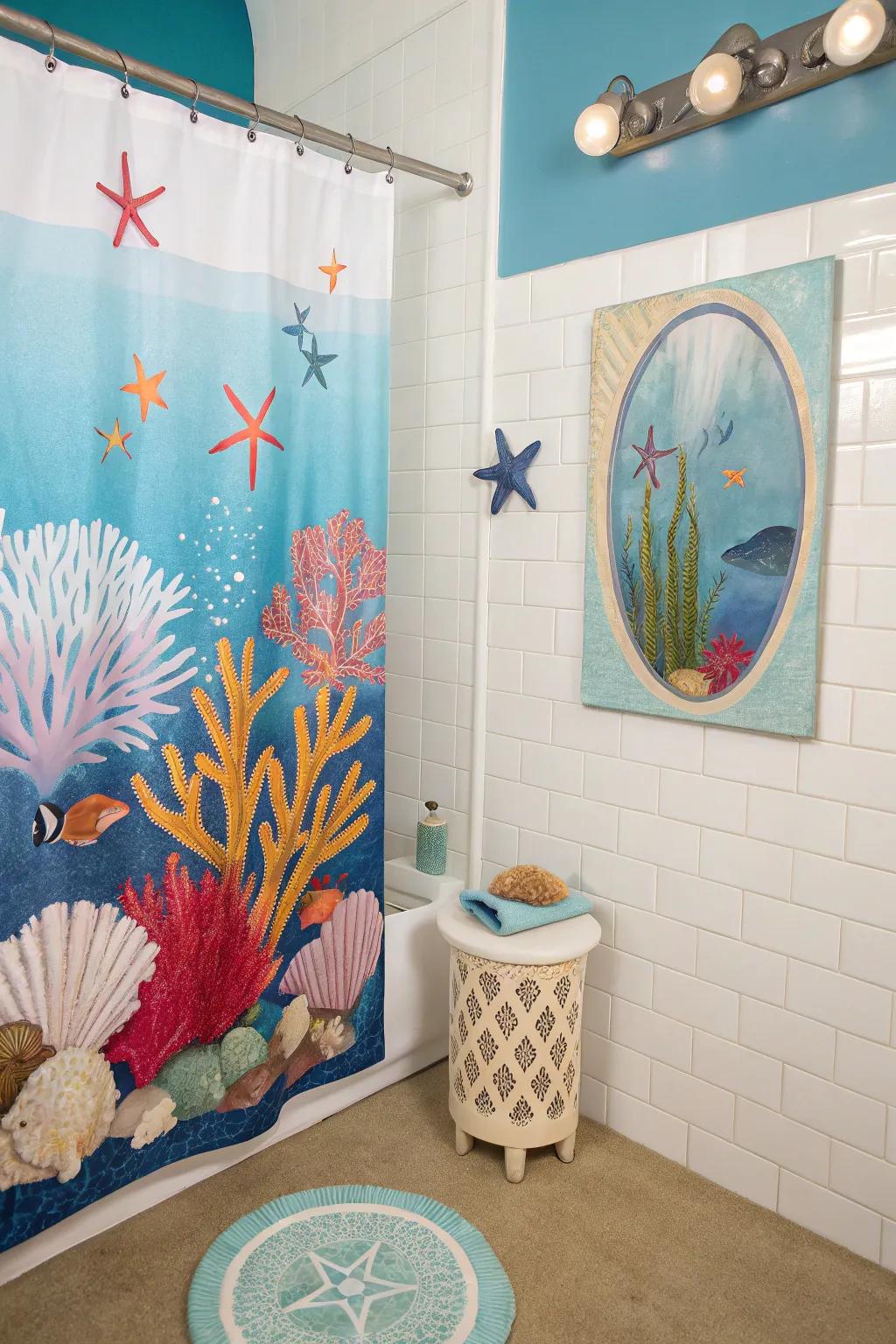 Bring underwater wonders to your walls.