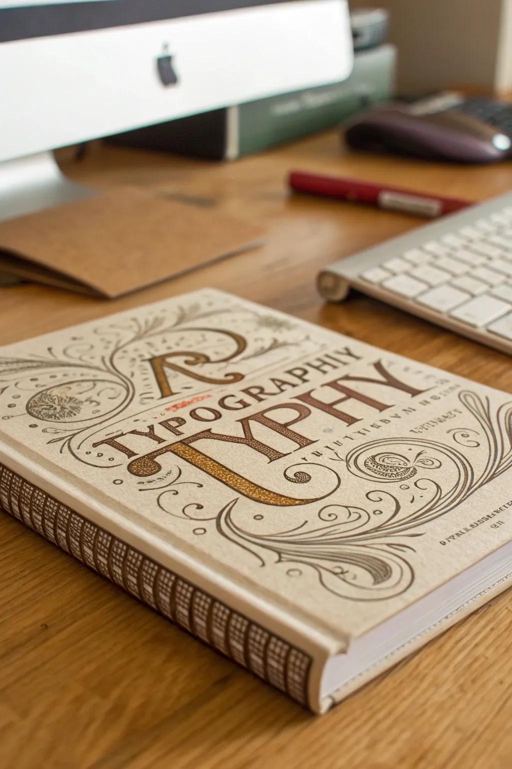Lettering transforms text into visual art.