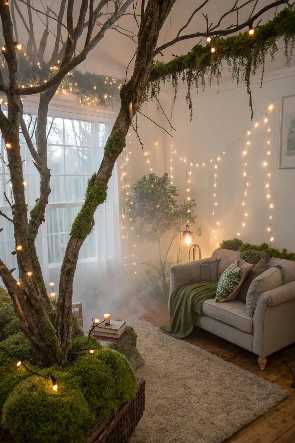 Turn your home into a mystical, haunted forest.